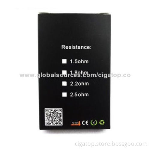 Original Clearomizers, 1.8/2.2/2.5 Ohms, Replacement Kanger Coil